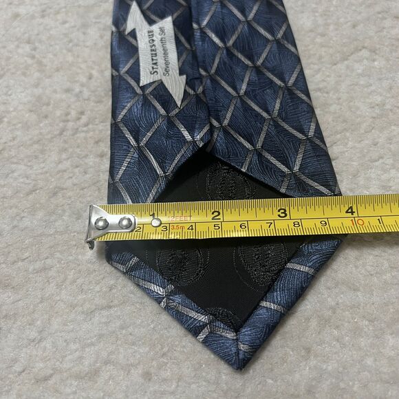 Vintage 1996 Grateful Dead Ties 100% Silk Geometric 58X3.5” - Picture 6 of 7